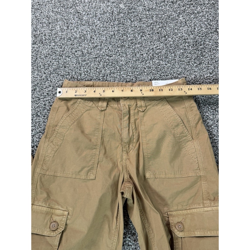 American Eagle Baggy Jogger Cargo Pants Women's Size 2 Beige NWT Baggy - Picture 8 of 12